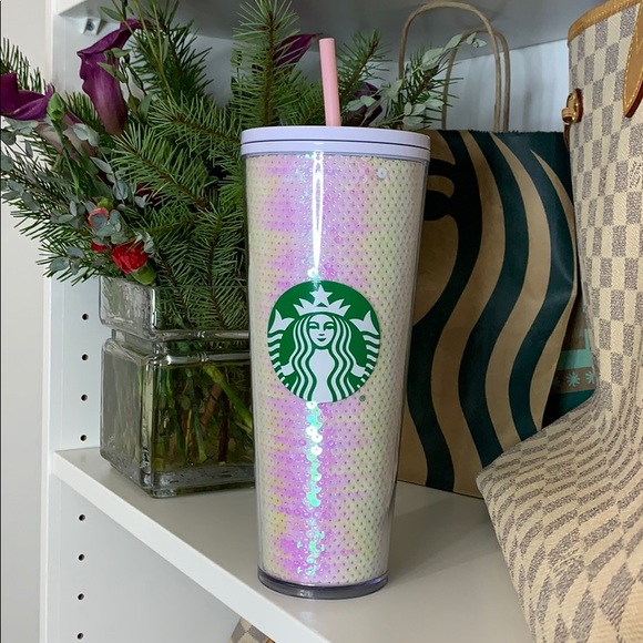 ONE Starbucks Sequin Holiday Tumbler - Picture 2 of 7